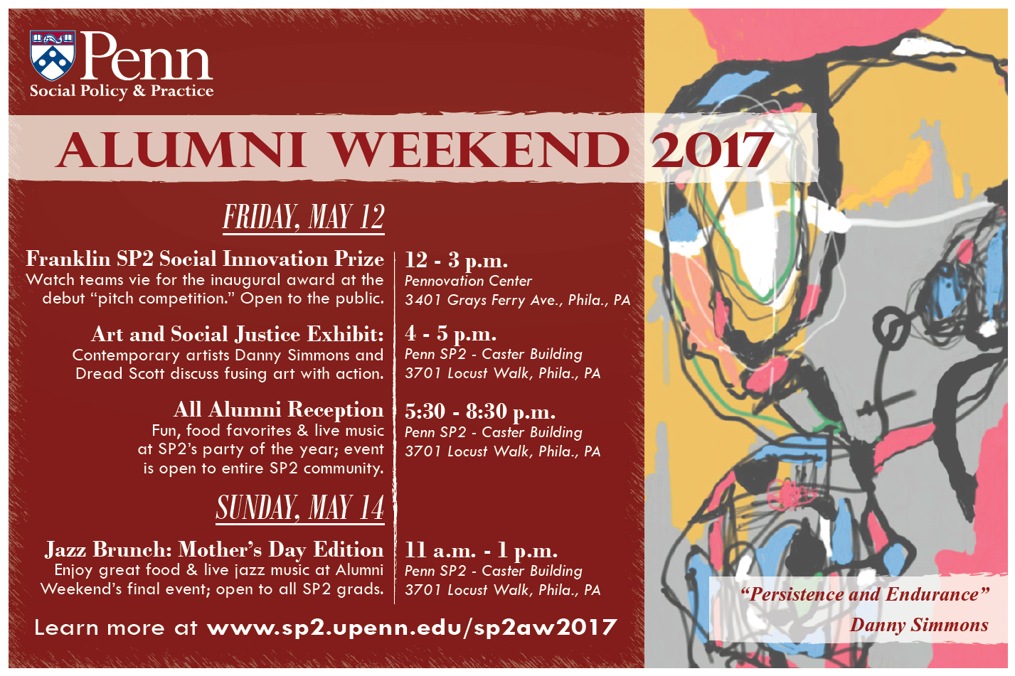 Alumni Weekend 2017 graphic