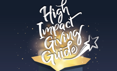 Cover image of 2019 High Impact Giving Guide