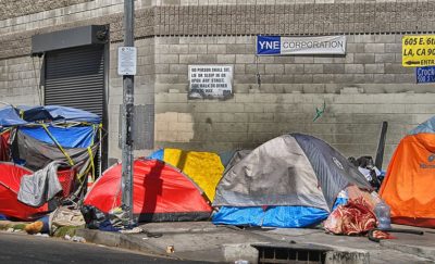 Tenting in Los Angeles