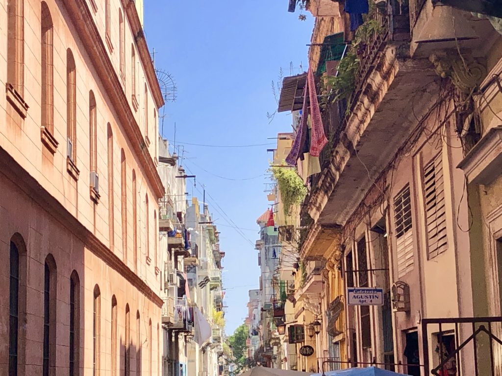 An image of Havana, Cuba taken by student Carrie O’Shaughnessy 