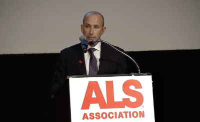 Jeff Oppenheimer at ALS Association Dinner