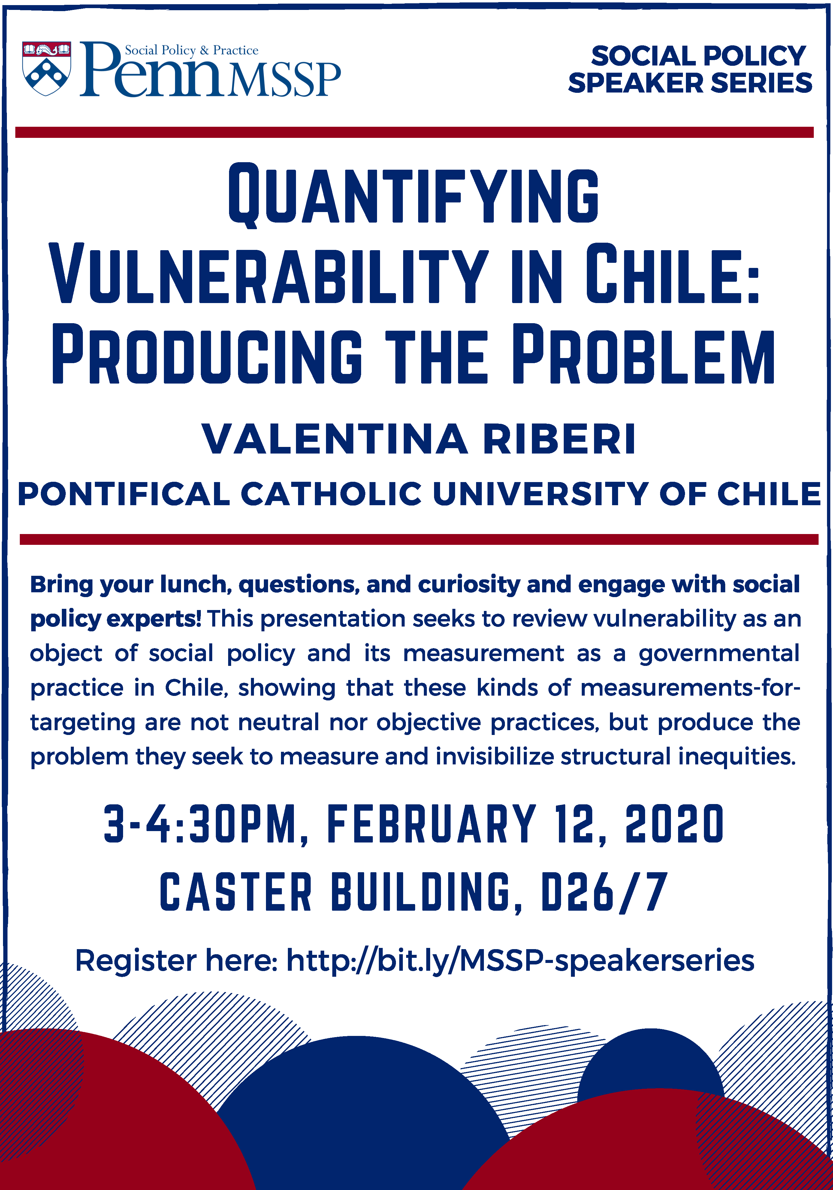 Poster for Quantifying Vulnerability in Chile: Producing the Problem