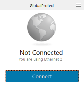 GlobalProtect login screen