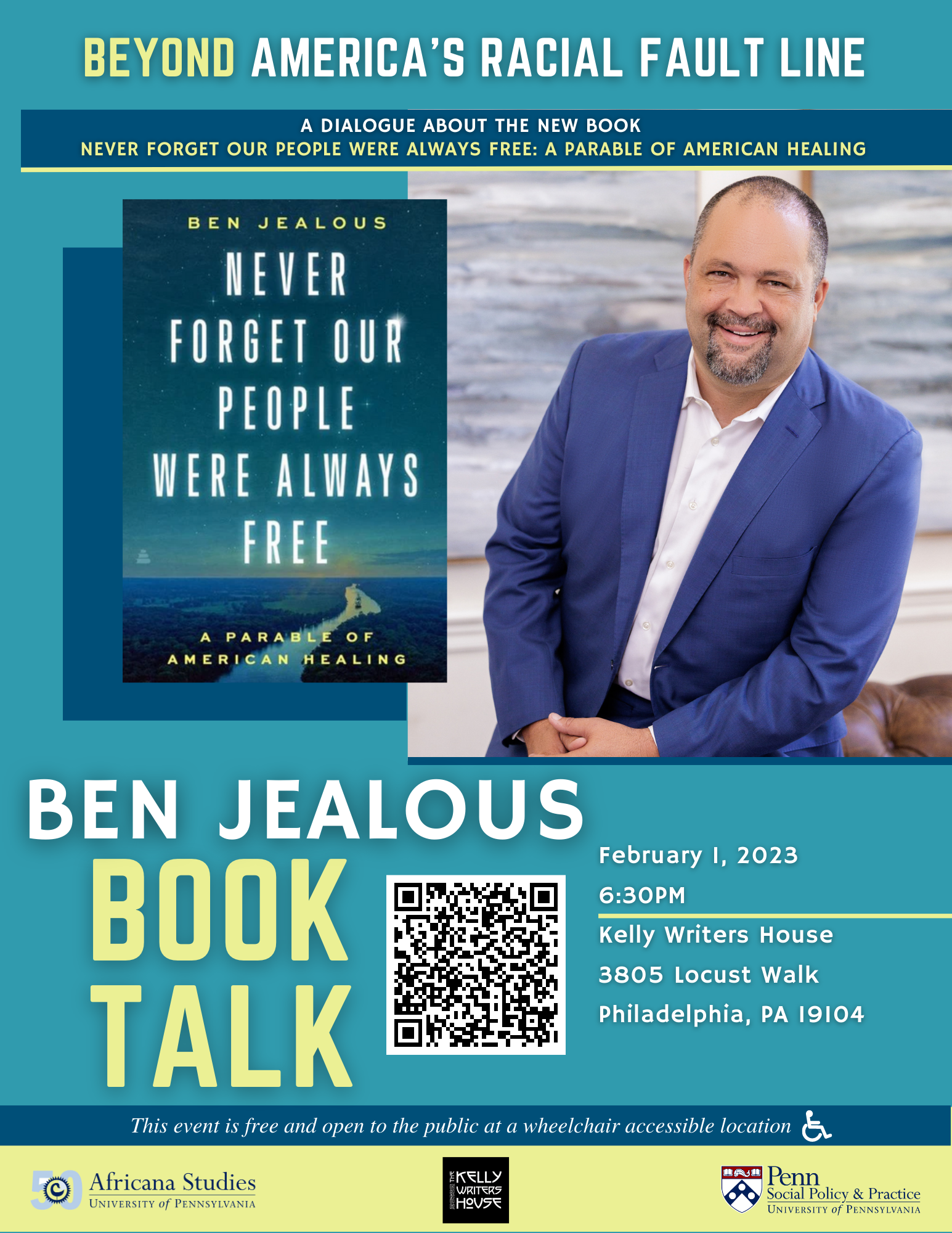 Ben Jealous Book Talk.february 2023
